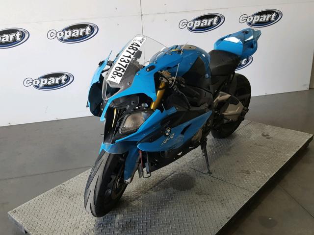 WB1053407CZL16537 - 2012 BMW S 1000 RR BLUE photo 2