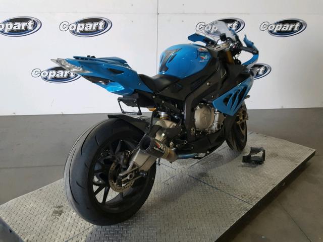 WB1053407CZL16537 - 2012 BMW S 1000 RR BLUE photo 4