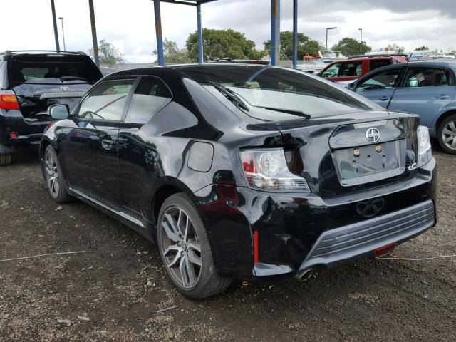 JTKJF5C77GJ017707 - 2016 TOYOTA SCION TC 黑色 照片 3