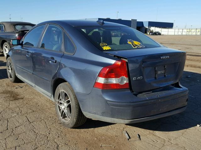 YV1MS382062155481 - 2006 VOLVO S40 2.4I BLUE photo 3