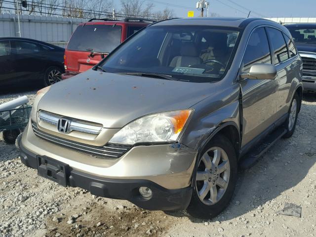 JHLRE48707C061085 - 2007 HONDA CR-V EXL GOLD photo 2