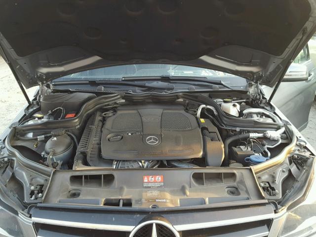 WDDGF8AB8EA952179 - 2014 MERCEDES-BENZ C 300 4MAT GRAY photo 7