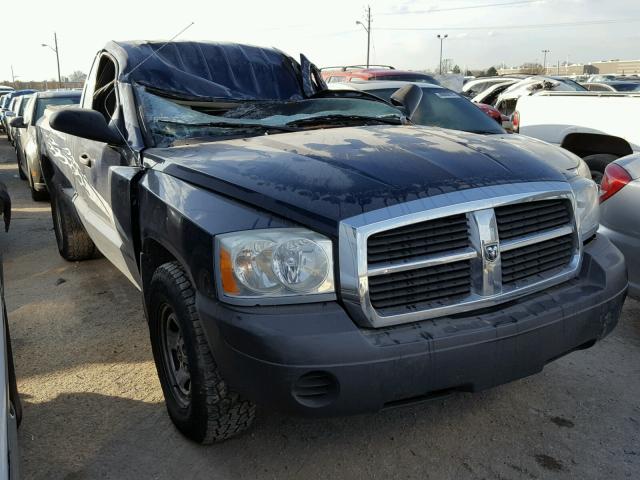 1D7HE22K16S515655 - 2006 DODGE DAKOTA ST BLUE photo 1