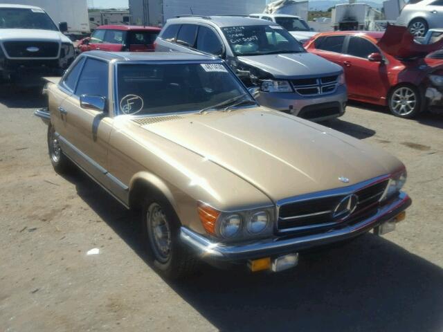 WDB1070461A008084 - 1984 MERCEDES-BENZ 500 SL GOLD photo 1