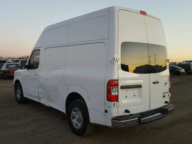 1N6AF0LY2CN106653 - 2012 NISSAN NV 2500 WHITE photo 3