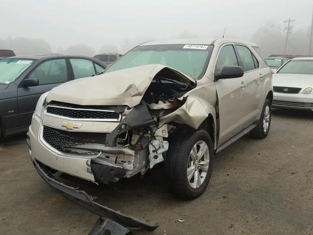 2CNALBEC4B6429481 - 2011 CHEVROLET EQUINOX LS GOLD photo 2