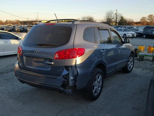 5NMSH73E89H275565 - 2009 HYUNDAI SANTA FE S 蓝色 照片 4