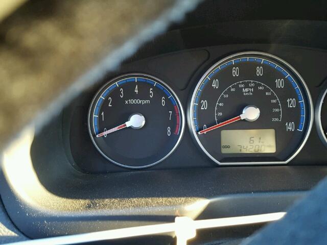 5NMSH73E89H275565 - 2009 HYUNDAI SANTA FE S 蓝色 照片 8