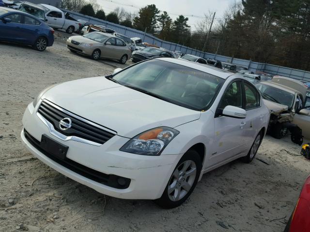 1N4CL21E89C146660 - 2009 NISSAN ALTIMA HYB WHITE photo 2