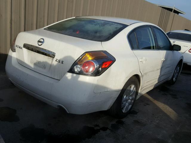 1N4AL2AP4AN443183 - 2010 NISSAN ALTIMA BAS WHITE photo 4