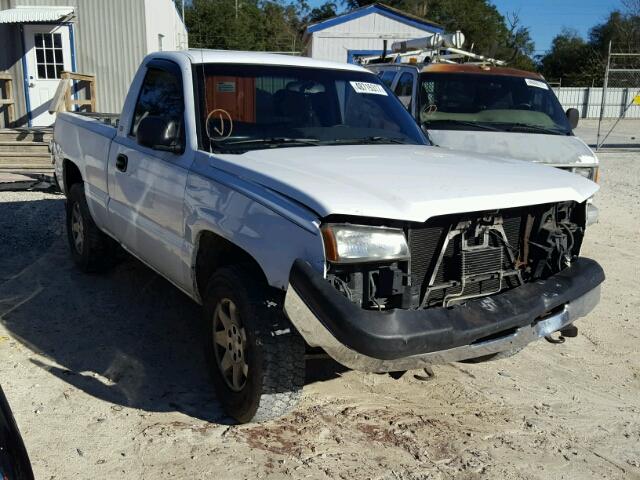 1GCEK14T53Z126560 - 2003 CHEVROLET SILVERADO WHITE photo 1