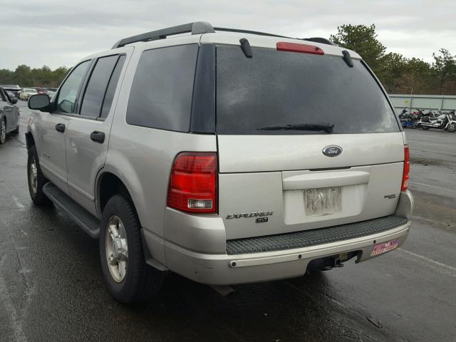 1FMDU73E95ZA48021 - 2005 FORD EXPLORER X SILVER photo 3
