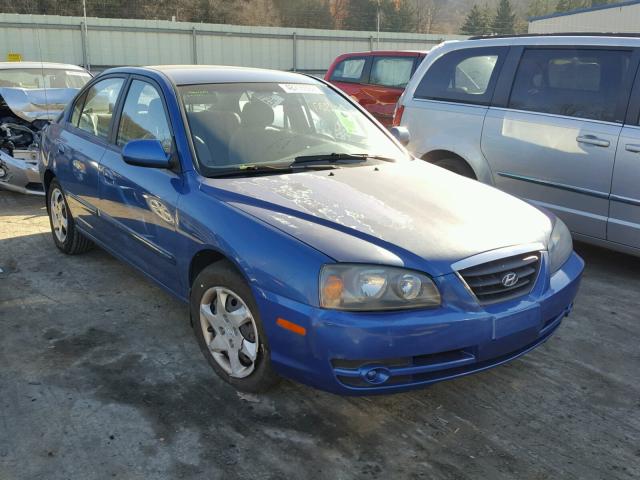 KMHDN46D16U352070 - 2006 HYUNDAI ELANTRA GL BLUE photo 1