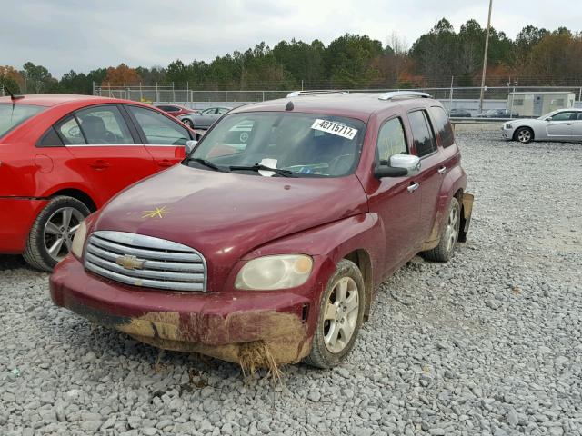 3GNDA23D47S608848 - 2007 CHEVROLET HHR LT BURGUNDY photo 2