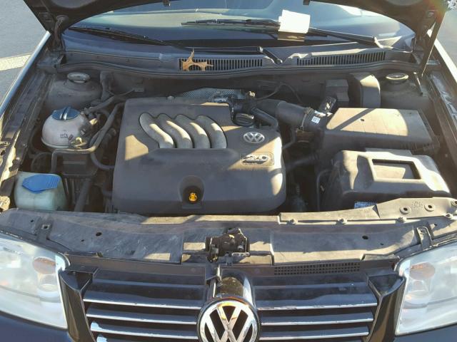 3VWRA69M55M036801 - 2005 VOLKSWAGEN JETTA GL BLACK photo 7