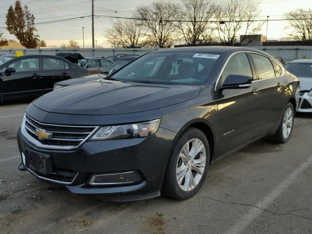 1G1125S30EU114365 - 2014 CHEVROLET IMPALA LT CHARCOAL photo 2