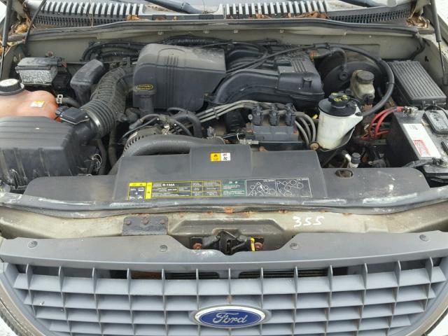 1FMZU72K33UC16288 - 2003 FORD EXPLORER X GOLD photo 7