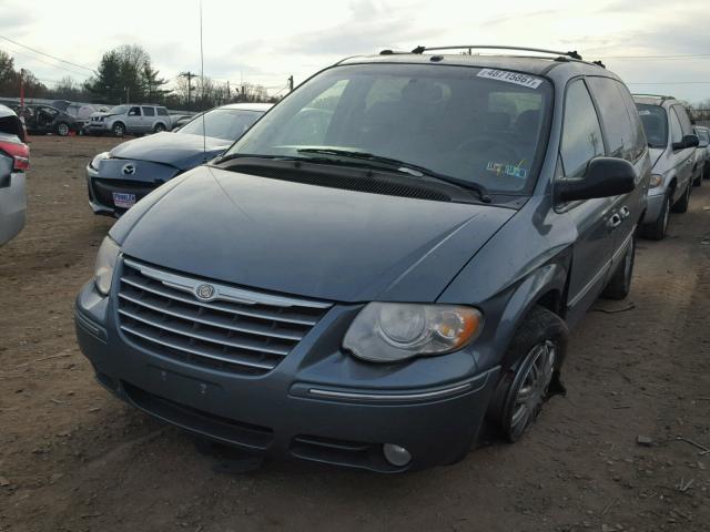 2A8GP64L06R783197 - 2006 CHRYSLER TOWN & COU GREEN photo 2