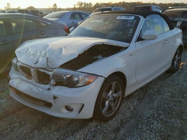 WBAUN1C5XCVH78068 - 2012 BMW 128 I WHITE photo 2