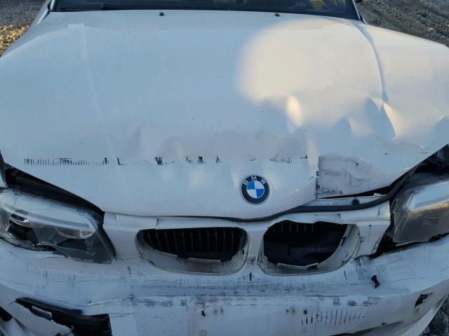 WBAUN1C5XCVH78068 - 2012 BMW 128 I WHITE photo 7