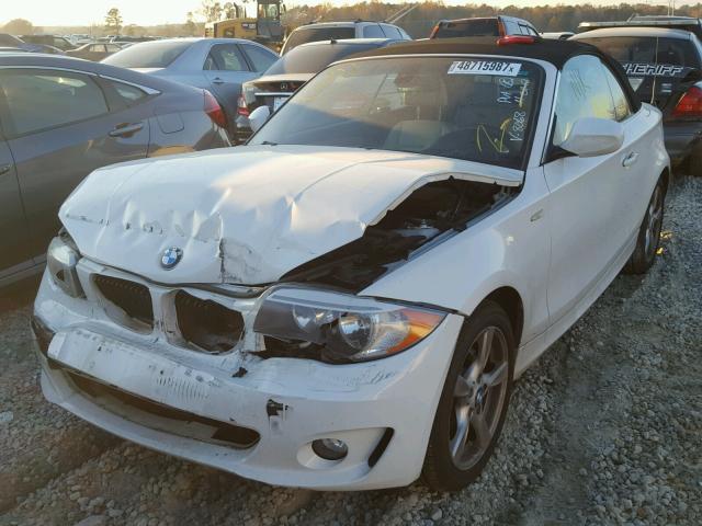 WBAUN1C5XCVH78068 - 2012 BMW 128 I WHITE photo 9