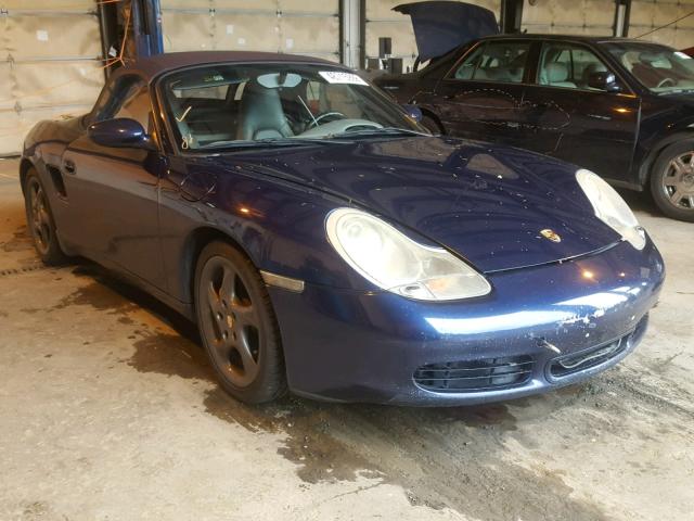 WP0CB29881U664472 - 2001 PORSCHE BOXSTER S BLUE photo 1