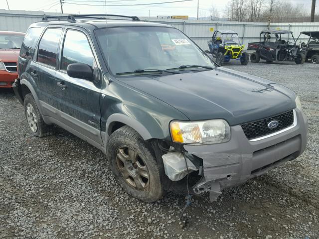 1FMYU04112KA92104 - 2002 FORD ESCAPE XLT GREEN photo 1