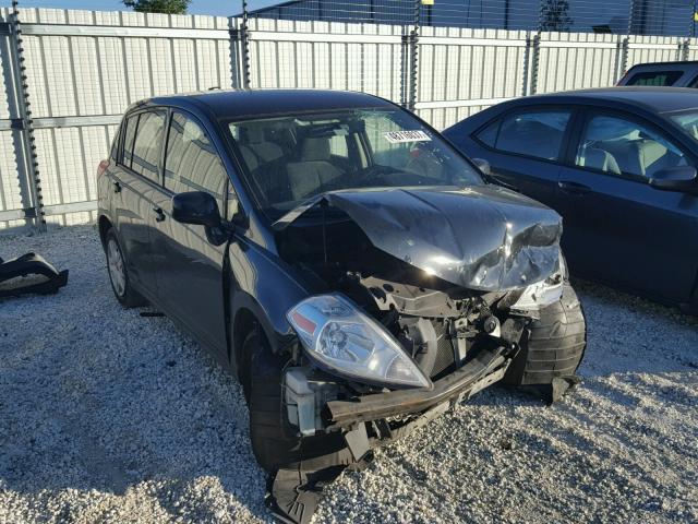 3N1BC1CP1BL418025 - 2011 NISSAN VERSA S BLACK photo 1