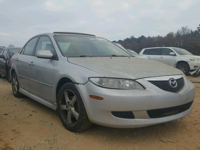 1YVFP80CX35M08201 - 2003 MAZDA 6 I SILVER photo 1