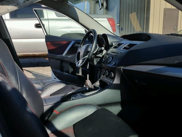 JM1BL1L4XC1501268 - 2012 MAZDA SPEED 3 WHITE photo 5