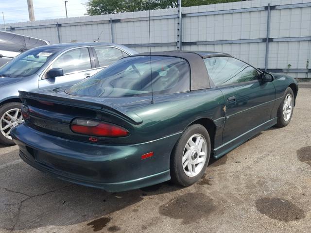 2G1FP22K0T2152596 - 1996 CHEVROLET CAMARO BAS GREEN photo 4