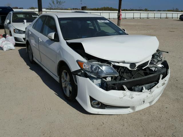 4T1BF1FKXEU365299 - 2014 TOYOTA CAMRY L WHITE photo 1