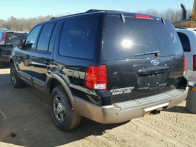 1FMPU18L94LA54579 - 2004 FORD EXPEDITION BLACK photo 3