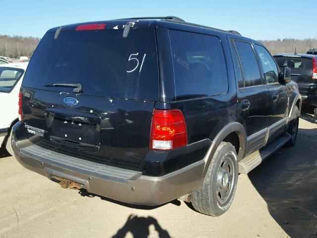 1FMPU18L94LA54579 - 2004 FORD EXPEDITION BLACK photo 4