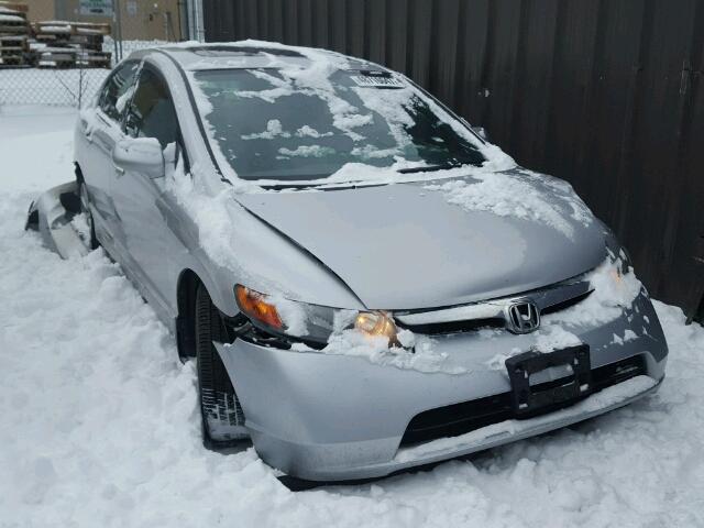 1HGFA16846L803218 - 2006 HONDA CIVIC EX GRAY photo 1