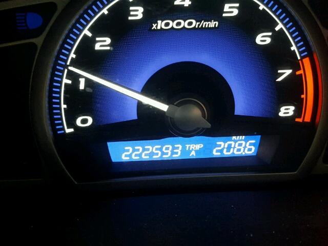 1HGFA16846L803218 - 2006 HONDA CIVIC EX ნაცრისფერი ფოტო 8