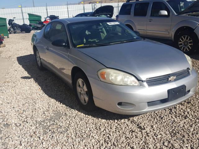 2G1WM15K869299727 - 2006 CHEVROLET MONTE CARL ვერცხლისფერი ფოტო 1