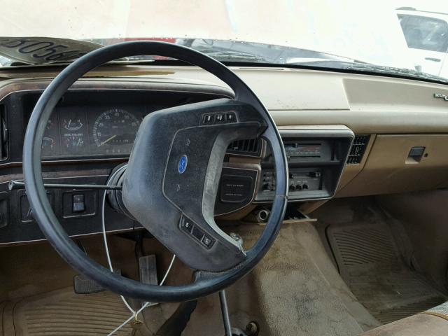 2FTHF26M9LCA57236 - 1990 FORD F250 BROWN photo 9