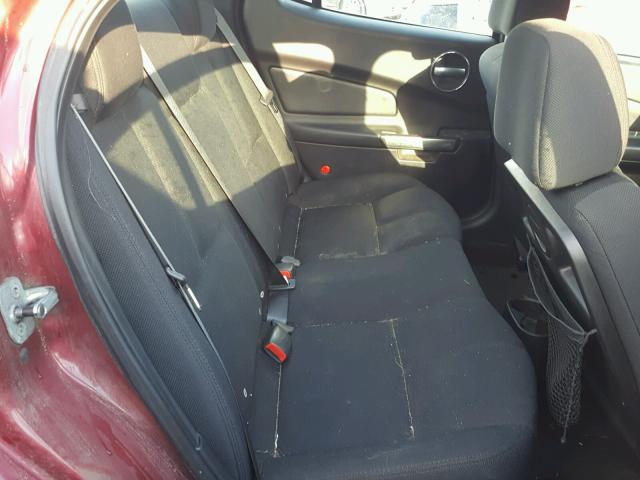 2G2WP552781143402 - 2008 PONTIAC GRAND PRIX RED photo 6