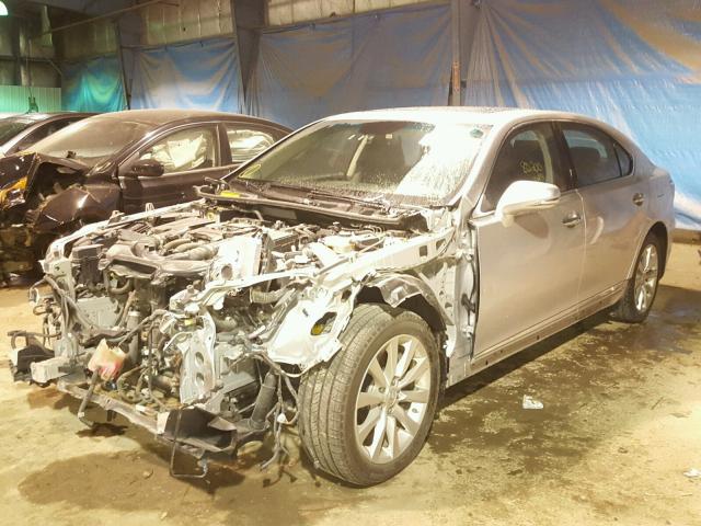 JTHDL5EF9C5004797 - 2012 LEXUS LS 460L SILVER photo 2