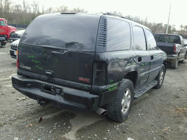 1GKEK63U72J211294 - 2002 GMC DENALI BLACK photo 4