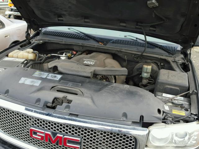 1GKEK63U72J211294 - 2002 GMC DENALI BLACK photo 7