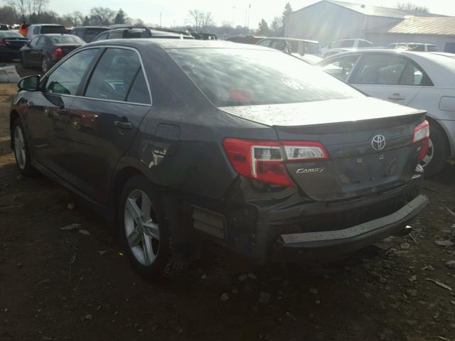 4T1BF1FK8CU175871 - 2012 TOYOTA CAMRY BASE GRAY photo 3