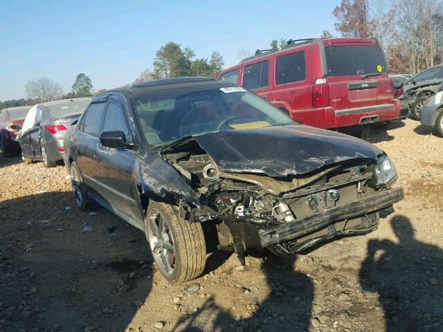 1HGCG56782A057863 - 2002 HONDA ACCORD SE BLACK photo 1