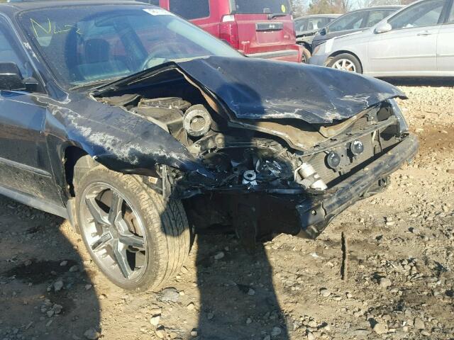 1HGCG56782A057863 - 2002 HONDA ACCORD SE BLACK photo 9