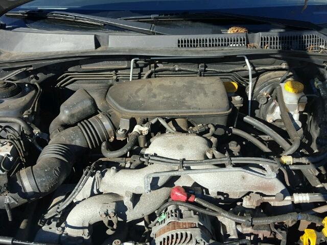 4S4BP60C386339681 - 2008 SUBARU OUTBACK SILVER photo 7