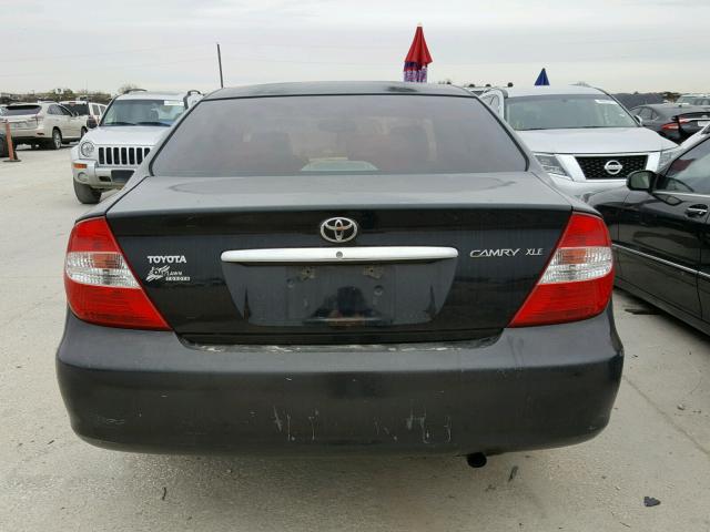 4T1BE32K12U066297 - 2002 TOYOTA CAMRY LE BLACK photo 9