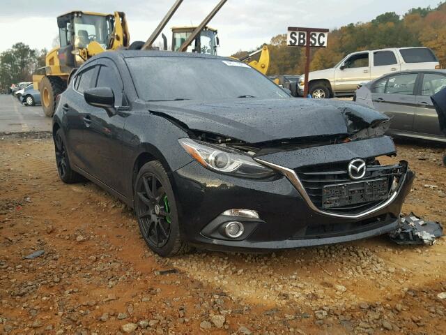 JM1BM1M36E1103125 - 2014 MAZDA 3 GRAND TO BLACK photo 1