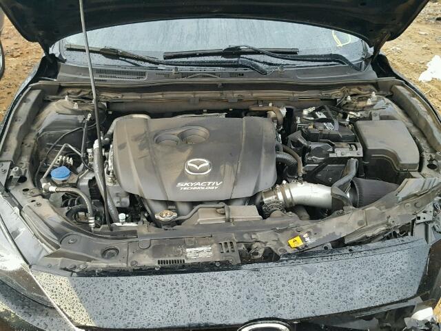 JM1BM1M36E1103125 - 2014 MAZDA 3 GRAND TO BLACK photo 7