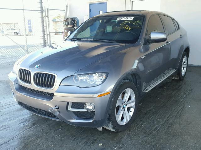 5UXFG2C5XE0H09505 - 2014 BMW X6 XDRIVE3 GRAY photo 2